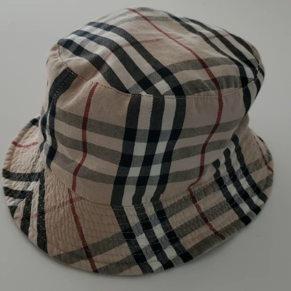 Burberry Bucket Hat Classic Haymarket Checkered Pattern Burberry | Accessories | Burberry Reversible Bucket Hat  main image 2